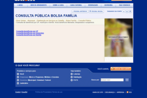 Consulta Pública Bolsa Família